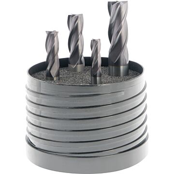 Frese frontali (a 4 taglienti), set Frese frontali (a 4 taglienti), set