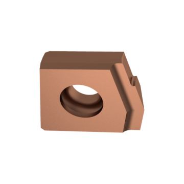 Inserti per punte a cannone ad 1 tagliente EB 800 Inserti per punte a cannone ad 1 tagliente EB 800