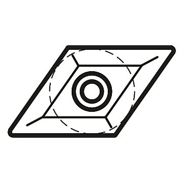 Inserti intercambiabili DCMT Inserti intercambiabili DCMT