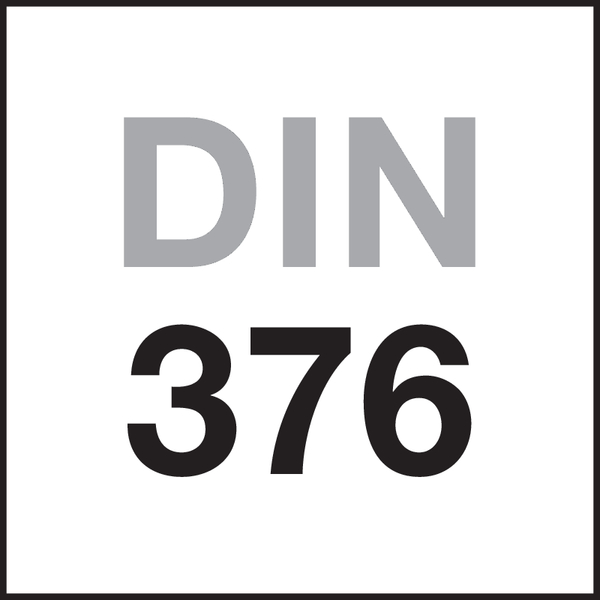 Norm: DIN 376