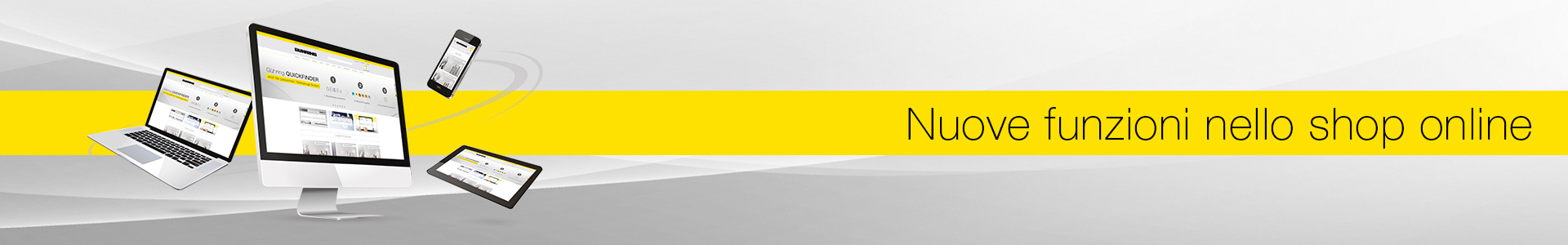 Nuove funzioni nello shop online